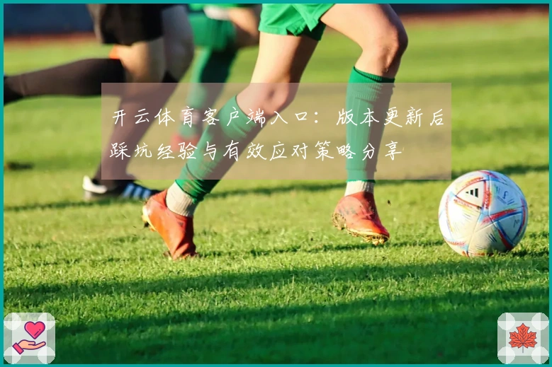 开云体育客户端入口：版本更新后踩坑经验与有效应对策略分享